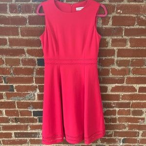 Pink Calvin Klein dress